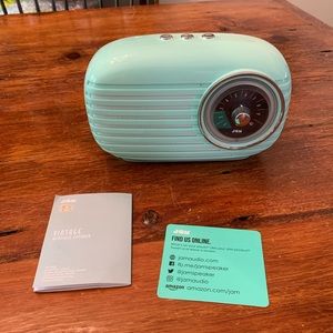 Jam Audio Retro Vintage HX-P525 Bluetooth Wireless Speaker - Mint